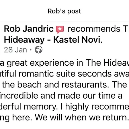 The Hideaway - Kastel Novi * Kaštela